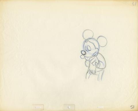 Mickey's Christmas Carol Production Drawing - ID: janchristmascarol19180 Walt Disney