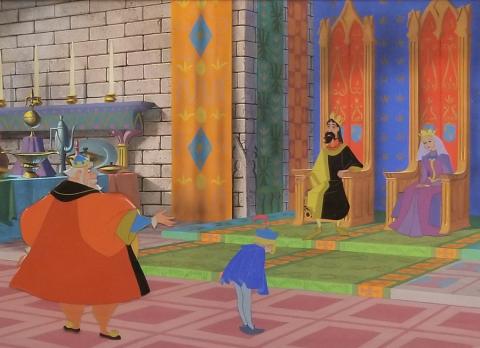 Sleeping Beauty Production Cel & Background - ID: jansleeping19939 Walt Disney