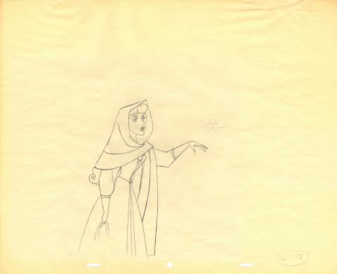 Sleeping Beauty Production Drawing - ID: jansleepingbeauty19354 Walt Disney