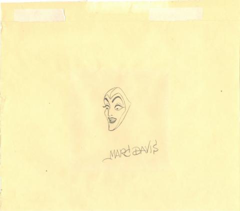 Sleeping Beauty Production Drawing - ID: jansleepingbeauty19366 Walt Disney