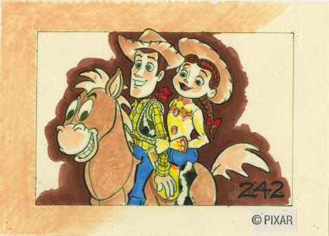 Toy Story 2 Storyboard Drawing - ID: jantoystory19222 Pixar