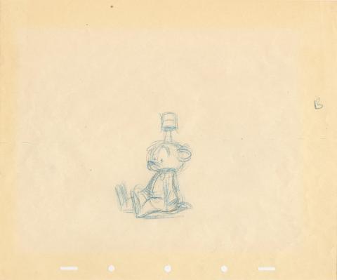 Fun & Fancy Free Bongo the Bear Production Drawing - ID: julybongo19226 Walt Disney