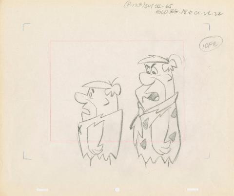 Flintstones Layout Drawing - ID: julyflintstones19271 | Van Eaton Galleries