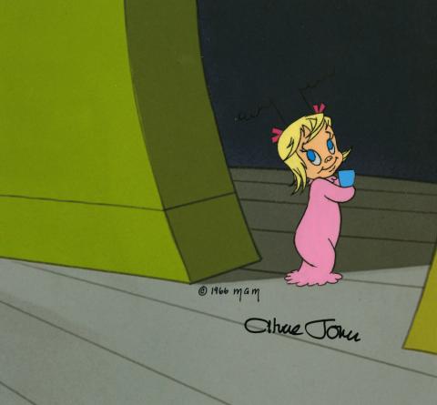 How the Grinch Stole Christmas! Production Cel - ID: julygrinch19307 Chuck Jones