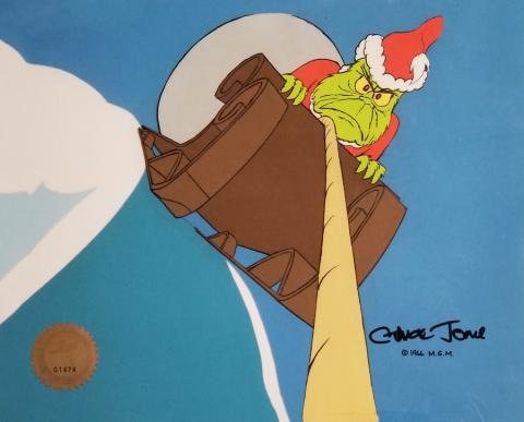 How the Grinch Stole Christmas Production Cel - ID: julygrinch19906 Chuck Jones