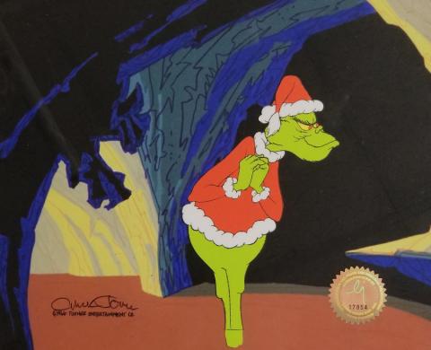How the Grinch Stole Christmas Production Cel - ID: julygrinch19908 Chuck Jones