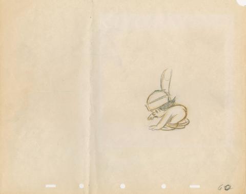 Pair of Little Hiawatha Production Drawings - ID: julyhiawatha19220 Walt Disney