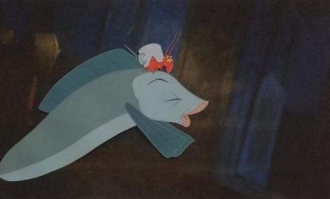 Mr. Limpet and Crusty Production Cel-ID: junmrlimpet19054 Warner Bros.