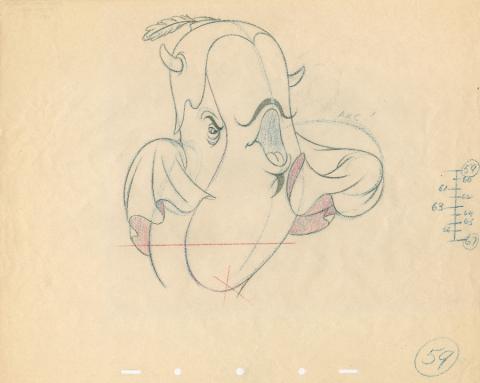 Make Mine Music Production Drawing - ID: julymake19221 Walt Disney