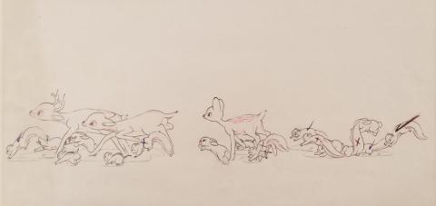 Snow White Production Drawing - ID: marsnow19166 Walt Disney