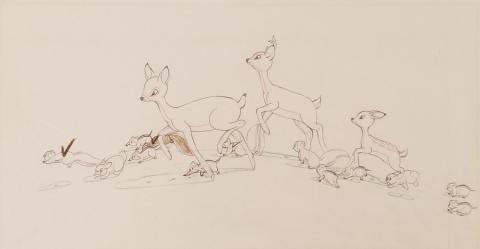 Snow White Production Drawing - ID: marsnow19175 Walt Disney