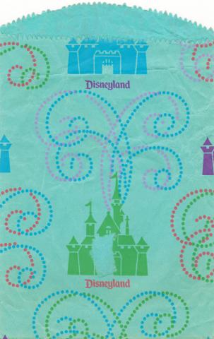 Disneyland Paper Sleeping Beauty's Castle Gift Bag - ID: maydisneyland19089 Disneyana