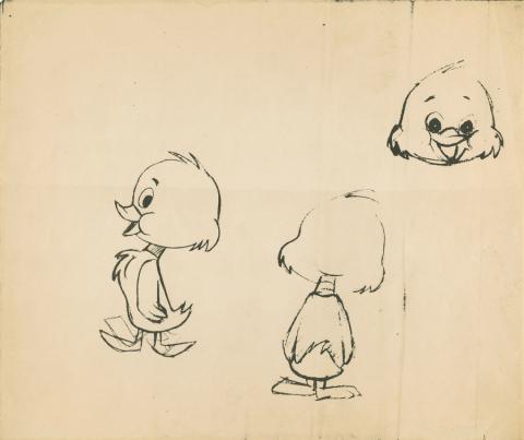 Yakky Doodle Model Sheet - ID: mayyakky19095 Hanna Barbera