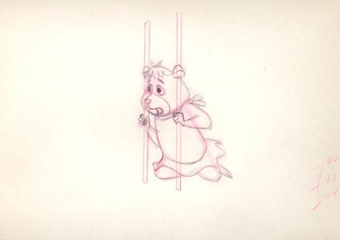 Hey There, It's Yogi Bear Production Drawing - ID: 0108yogi25 Hanna Barbera