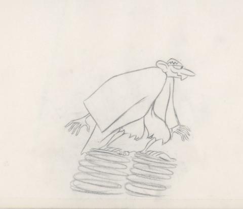 The Thief and the Cobbler Production Drawing - ID: 43thief08 Richard Williams