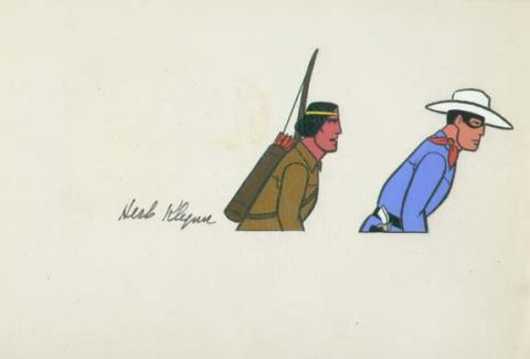 The Lone Ranger Production Cel - ID: Lone033 Format
