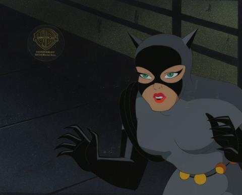 Batman the Animated Series Production Cel - ID: aprbatmanRCS8484 Warner Bros.