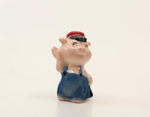 1956 Practical Pig Figurine - ID: aprdisneyana17013 Walt Disney