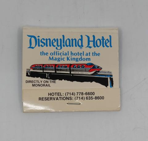 Disneyland Hotel Souvenir Matchbook - ID: aprdisneyland20185 Disneyana