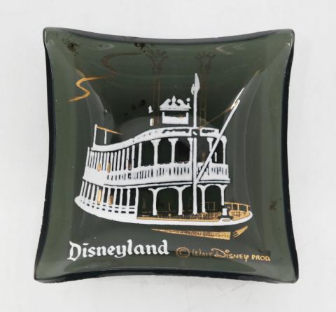 Disneyland Souvenir Mark Twain Plate- ID: aprdisneyland20354 Disneyana
