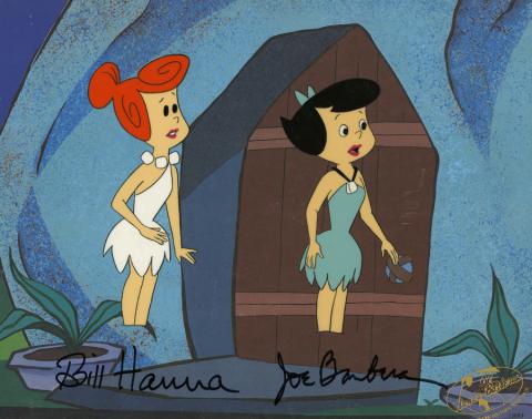 The Jetsons Meet the Flintstones Cel - ID: aprhannaJF2607 Hanna Barbera