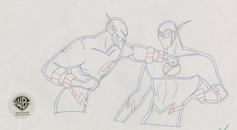 Justice League Production Drawing Drawing - ID: aprjusticeRCS2761 Warner Bros.