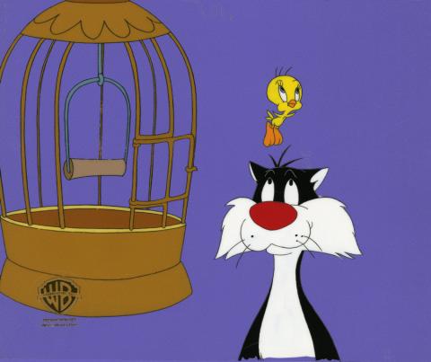 The Sylvester & Tweety Mysteries Cel - ID: aprlooneyRCS7795 Warner Bros.