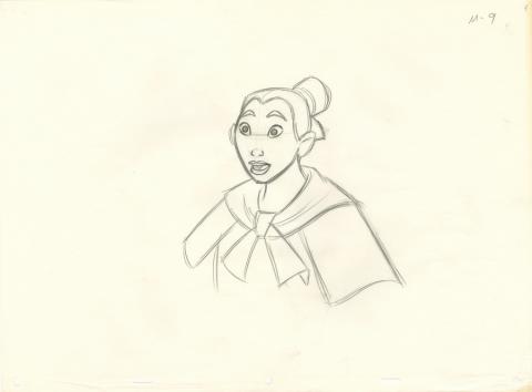 Mulan Production Drawing - ID: aprmulan20006 Walt Disney