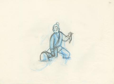 Mulan Production Drawing - ID: aprmulan20007 Walt Disney