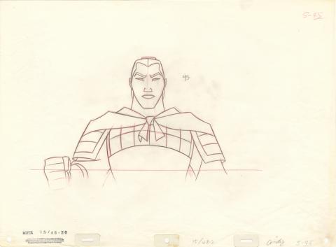 Mulan Production Drawing - ID: aprmulan20012 Walt Disney
