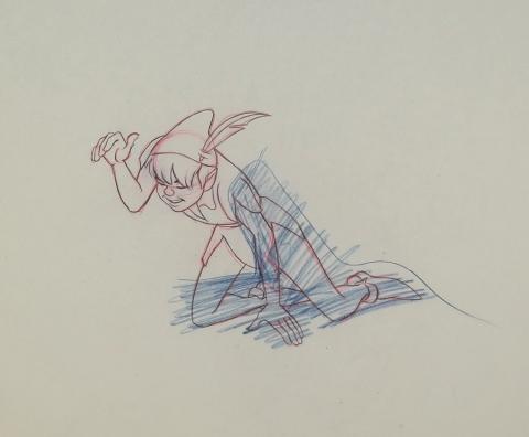 Peter Pan Production Drawing - ID: aprpeterpan20238 Walt Disney