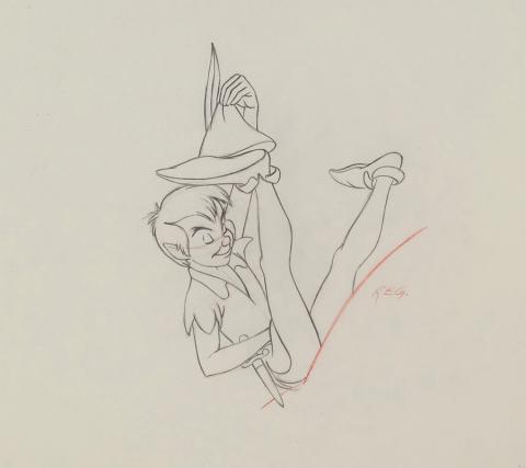 Peter Pan Production Drawing - ID: aprpeterpan20239 Walt Disney