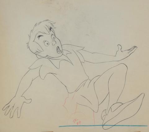 Peter Pan Production Drawing - ID: aprpeterpan20241 Walt Disney