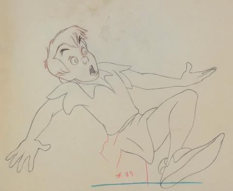 Peter Pan Production Drawing - ID: aprpeterpan20242 Walt Disney