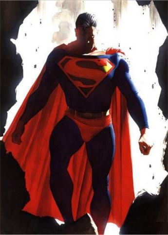 Strength Signed Ross Giclee on Paper Print - ID: aprrossAR0168P Alex Ross
