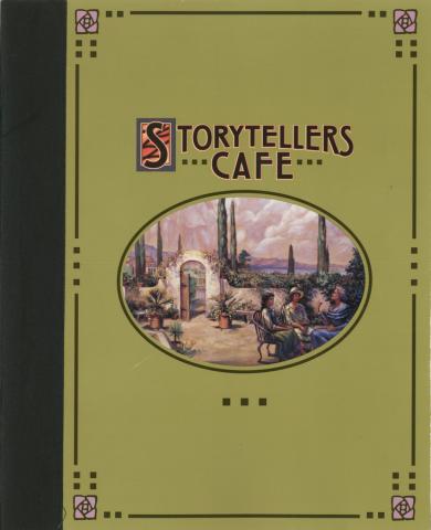 Storyteller Cafe Menu - ID: augdismenu20051 Disneyana