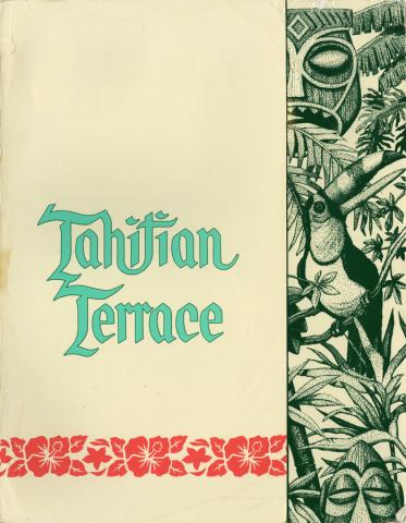 Tahitian Terrace Menu - ID: augdismenu20390 Disneyana