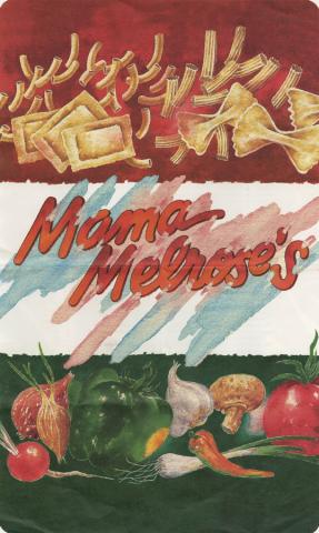 Mama Melorse's Lunch Menu - ID: augdismenu20421 Disneyana