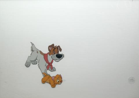 Oliver and Company Production Cel - ID: augoliver20444 Walt Disney