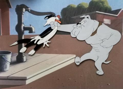 Fowl Weather Production Cel - ID: augsylvester20252 Warner Bros.