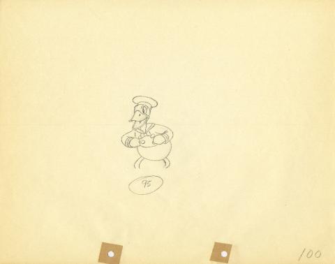 Orphan's Benefit Production Drawing - ID: decdonald19105 Walt Disney