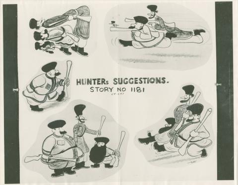 Peter and the Wolf Photostat Model Sheet - ID: dismodel19054 Walt Disney