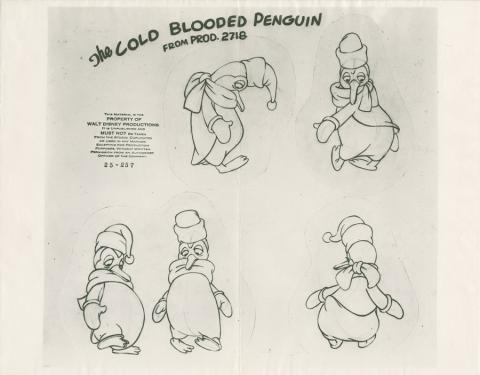 Three Caballeros Model Sheet - ID: dismodel19069 Walt Disney