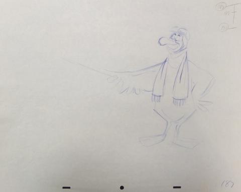 The Rescuers Production Drawing - ID: disrescue04 Walt Disney