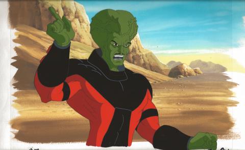 Incredible Hulk Production Cel & Background - ID: hulk32138 Marvel