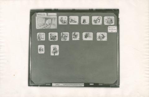 The Rescuers Photostat Storyboard Sheet - ID: janmodel20284 Walt Disney