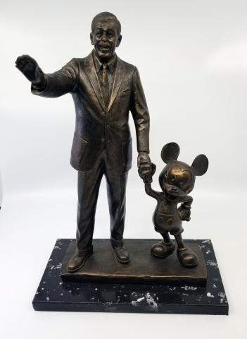 Walt & Mickey Resin Partners Statue - ID: janpartners20240 Disneyana
