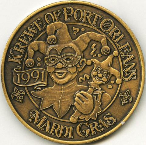 Port Orleans Resort Opening Commemorative Medallion - ID: julydisneyana20277 Disneyana