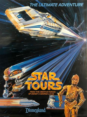Star Tours Poster - ID: julydisneyana20385 Disneyana