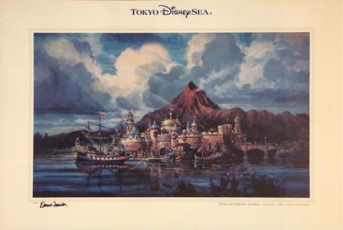 Tokyo DisneySea Fortress Explorations Print - ID: julydisneyland20318 Disneyana